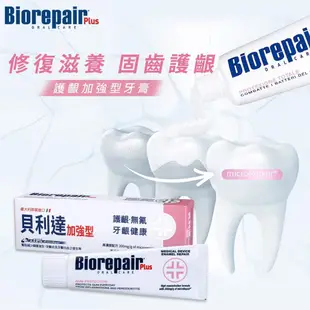 Biorepair 貝利達 琺瑯質修護牙膏 義大利正品 ( 多款任選 ) 75ml / 條 │現貨│【久億藥局】