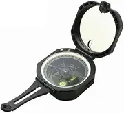 Hiking Compass - Multifunctional High-Accuracy Geological Compass Survival Orienteering Compass Waterproof Gradiometer Inclinometer for Camping Adventure Training