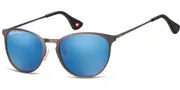 Montana Eyewear MS88 MS88C Men's Sunglasses Grey Size 54