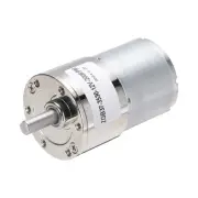 ZGB37-3530 DC 12V 200RPM Micro Motor High-Speed Geared Motor Shaft 6mm Diameter