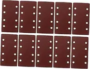 Static Sanding Discs 30pcs 185x93mm Flocking Sandpaper Sheets for Wood Metal Plastic