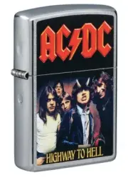Zippo AC/DC Highway to Hell Street Chrome 49235