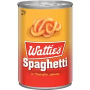 Watties Spaghetti In Tomato Sauce Can 420g