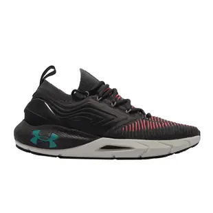 Under Armour 慢跑鞋 UA HOVR Phantom 2 Inknt 黑 紅 男鞋 3024154107