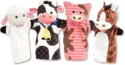 Melissa & Doug - Hand Puppets - Farm Friends