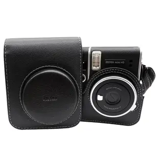 【FUJIFILM 富士】原廠 mini 40 MINI40 專用 黑色 拍立得相機皮套 台南弘明 相機包 皮質包 現貨
