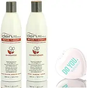 Iden Bee Propolis REPAIR THERAPY Shampoo & Conditioner DUO Set (with Sleek Compact Mirror) (10.1 oz / 300 ml - DUO Kit)
