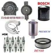 Tune Up Kit Filters Cap Wire Spark Plugs For CHEVY BLAZER V8 5.7L; 4WD 1991