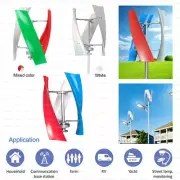 3KW Vertical Wind Power Turbine Generator kit Wind Charge Controller Device