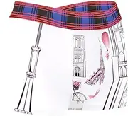 [VBFOFBV] Men’s Underwear Boxer Briefs Soft Comfortable Trunks, Paris Eiffel Tower Flowers