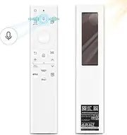 Replacement Remote Control for Samsung, BN59-01391A Solar Charging Voice Remote Control for Samsung Smart TV, Universal for Sam-Sung TVs Remote Controls Neo LED Smart 4K HD TV White
