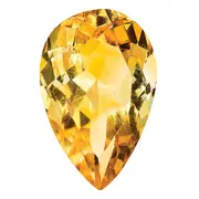 Gemstone Citrine Aa Quality 8X5mm Pear