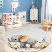 Elephant Plush Mat