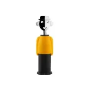 Alessi AM23 YB - Alessandro M. Corkscrew in thermoplastic resin, yellow and b...