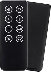 [JKZTJOF] Bluetooth Remote Control for Solo Soundbar Series II TV Speaker, for Bose Solo 5 10 15 Series II TV Sound System 418775 410376 431974 732522-1110