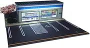 1:64 Parking Area for Diecast Cars with Lighting Features, A