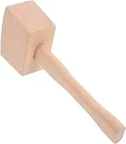DOITOOL Wooden Hammer Mallet Multi Purpose Woodworking Tool for Carpentry Compact Design for Easy Portability Sturdy Construction Secure Grip for Various Tasks