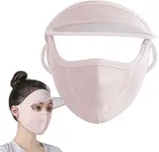 [Generic] UV Face Cover | Sunscreen Face Wrap Cover | Ice Silk UV Face Scarf, Earloop Neck Cover, Neck Gaiter Bandana for Adults