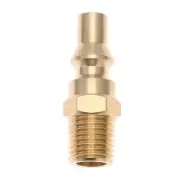 1Pc x Durable Brass Adapter Fitting Low Pressure Propane Systems 1/4" Male NPT