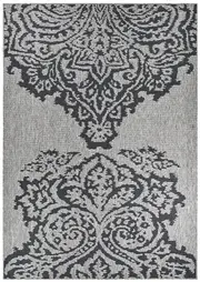 Long Island Brown Black Rug 5605-J48H