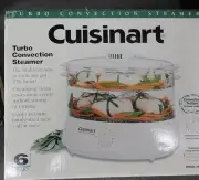 Cuisinart Turbo Convection Steamer 6 Quart TCS-60 Steam Vegetable Rice Cooker