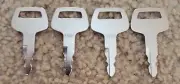 4x 719-10306001 KV02 Ignition Key For Kato Excavator Models
