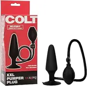 California Exotic Novelties Colt Pumper Plug, Black, XX-Large