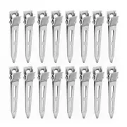 6-54PCS 5.5cm Hairdressing Sectioning Hair Clips Duck Bill Hairpin Salon Metal Curl Clips