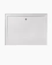Shower Base 1200 Tray Self Supporting SMC Low Back Waste 3 Lip DIY Gloss120cm