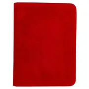 Ultra Pro: UP15934 Vivid Deluxe 9-Pocket Zippered PRO-Binder: Red