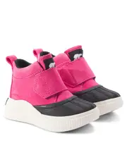 [Sorel Kids] Sorel Kids Out N About IV Strap suede boots UK 11 pink