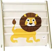 3 Sprouts Book Rack - Lion, Yellow