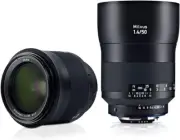 ZEISS Milvus 50mm f/1.4 Full Frame Camera Lens for Nikon F-Mount ZF.2, Black
