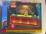 Nintendo Super Mario Deluxe Bowser Battle Playset with Lights and Sounds, 2.5...