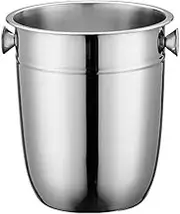 Ice Buckets Bar Champagne Bucket Ice Grain Bucket Creative Beer Wine Bucket Thickened Double Stainless Steel Ice Bucket Beer, Drinks and Wine Cooler