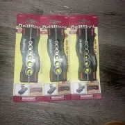 3 Drill Block Handheld Drill Guide, Centerlines Accurate Alignment Drilling New