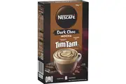 Nescafe Dark Choc Mocha Tim Tam Coffee Sachets 8 Pack