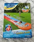 New Slip - N - Slide H2O GO 18ft Double Lane Water Slide With Drench Pool Fun