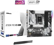 ASRock B760M Pro RS Wi-Fi Motherboard Intel B760 LGA 1700 Micro ATX DDR5 [NEW]