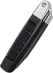 Remote Control Duplicator, 4 Channel 433MHZ Garage Door Remote, 4 Key Wireless Remote Control Copy for Electric Gate Garage Door, Long Distance Transmission 通用