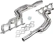 Shuogoufeng Store Stainless Steel Exhaust Manifold Header Compatible With Chevy Compatible With Camaro SS, 6.2L V8, Pair Automobiles Engines & Engine Parts