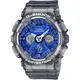 ∣聊聊可議∣CASIO 卡西歐 G-SHOCK 冰藍 半透明雙顯手錶 GMA-S120TB-8A