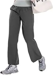 [JENOANY] Womens Hiking Pants Quick Dry Petite Cooling Travel Safari Lightweight Camping Cargo Pants for Running