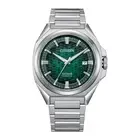 CITIZEN Series 8 Automatic Stainless Steel 40 MM Green Dial Watch NB6050-51W