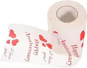 NOLITOY Printed Decorative Toilet Paper Roll 160 Sheets 3-Layer Party Tissue for Bathroom Valentine Theme
