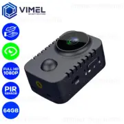 Mini Portable 64GB Security Camera PIR Sensor IR Night Vision Small