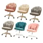 Swivel Office Chair Computer Task Chair with 5 Wheels Wide Seat Swivel Chair