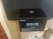 Canon EOS R50 Mirrorless Camera w/ 18-45mm IS STM Lens (Black) 5811C012