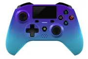 Powerwave PS4 Wireless Controller V2 (Purple & Blue)