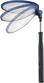 Leona Co Telescopic Electric Fly Swatter Bug Zapper Racket with Adjustable Head Fly Killer Mosquitoes Trap Indoor Home Office Backyard Patio Camping